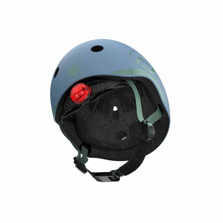 Casca de protectie pentru copii, XXS-S, 1 an+, Steel, Scoot & Ride 683813