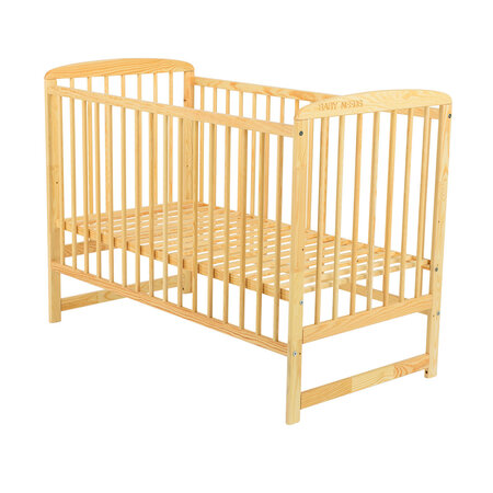 Patut din lemn Ola Natur, 120 x 60 cm, Baby Needs 683839