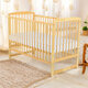 Patut din lemn Ola Natur, 120 x 60 cm, Baby Needs 683837