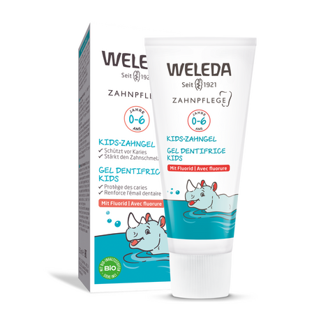 WELEDA GEL DE DINTI COPII CU FLOUR 0-6 ANI 50 ML 005097DC