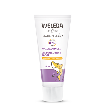 Gel de dinti Junior cu fluor, 6-12 ani, 50 ml, Weleda 683862