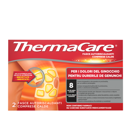 Comprese calde pentru genunchi, 2 bucati, Thermacare 683876