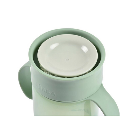 Cana de invatare, +12 luni, 340ml, Sage Green, Beaba 684148