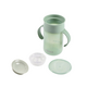 Cana de invatare, +12 luni, 340ml, Sage Green, Beaba 684150