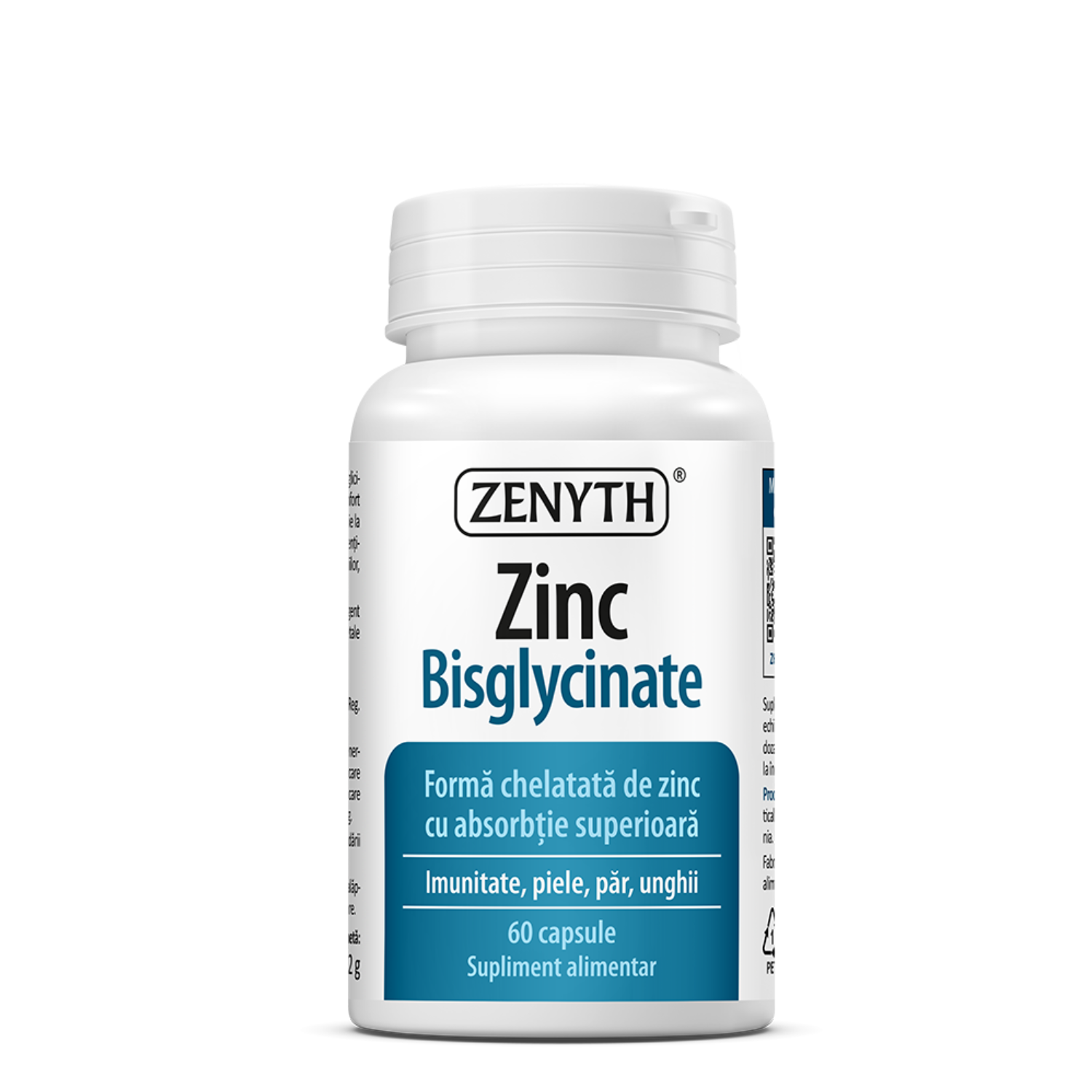 Zinc Bisglycinate, 60 capsule, Zenyth