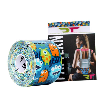 Banda kinesiologica premium Pathern, 5cm x 5m, Monster, 1 buc, Rea Tape 684259