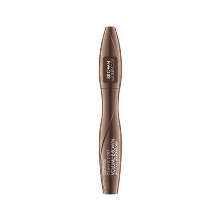 Mascara rezistent la apa Glam & Doll, Brown Volume, 10 ml, Catrice 684400