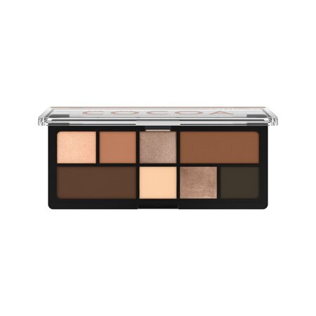Paleta de farturi pentru ochi, The Dark Cocoa Eyeshadow Palette, 9 g, Catrice