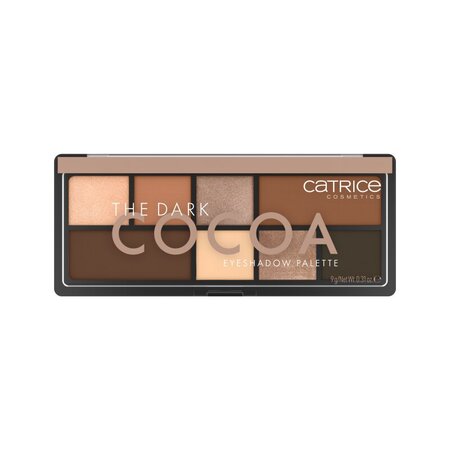 Paleta de farduri pentru ochi, The Dark Cocoa Eyeshadow Palette, 9 g, Catrice 684421