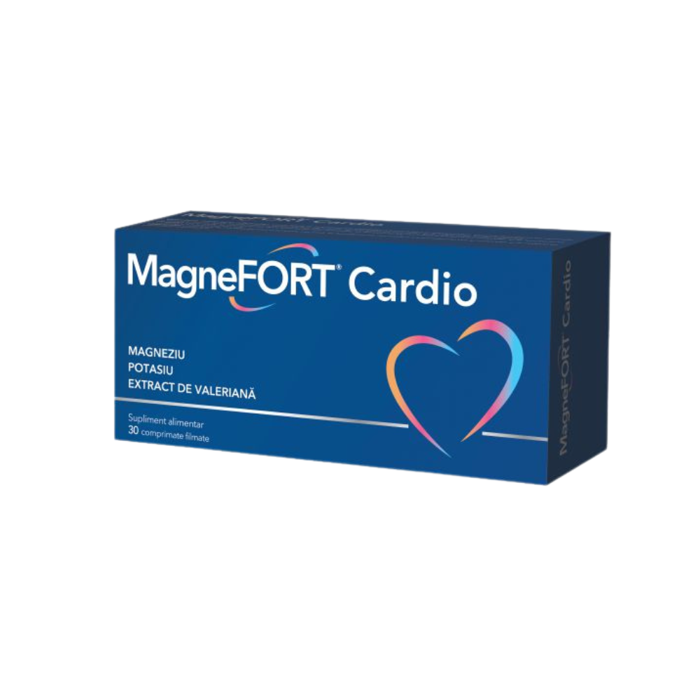 MagneFORT Cardio, 30 comprimate, Biofarm