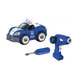 Set de constructie Masina de politie cu radiocomanda, + 3 ani, Buki 684522