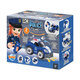 Set de constructie Masina de politie cu radiocomanda, + 3 ani, Buki 684521