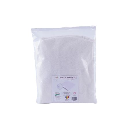 Protectie impermeabila cu elastic, 80x50 cm, 1 bucata, Fic Baby 764139