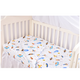 Lenjerie 3 piese + protectie impermeabila, 120x60 cm, Comete, Fic Baby 684542