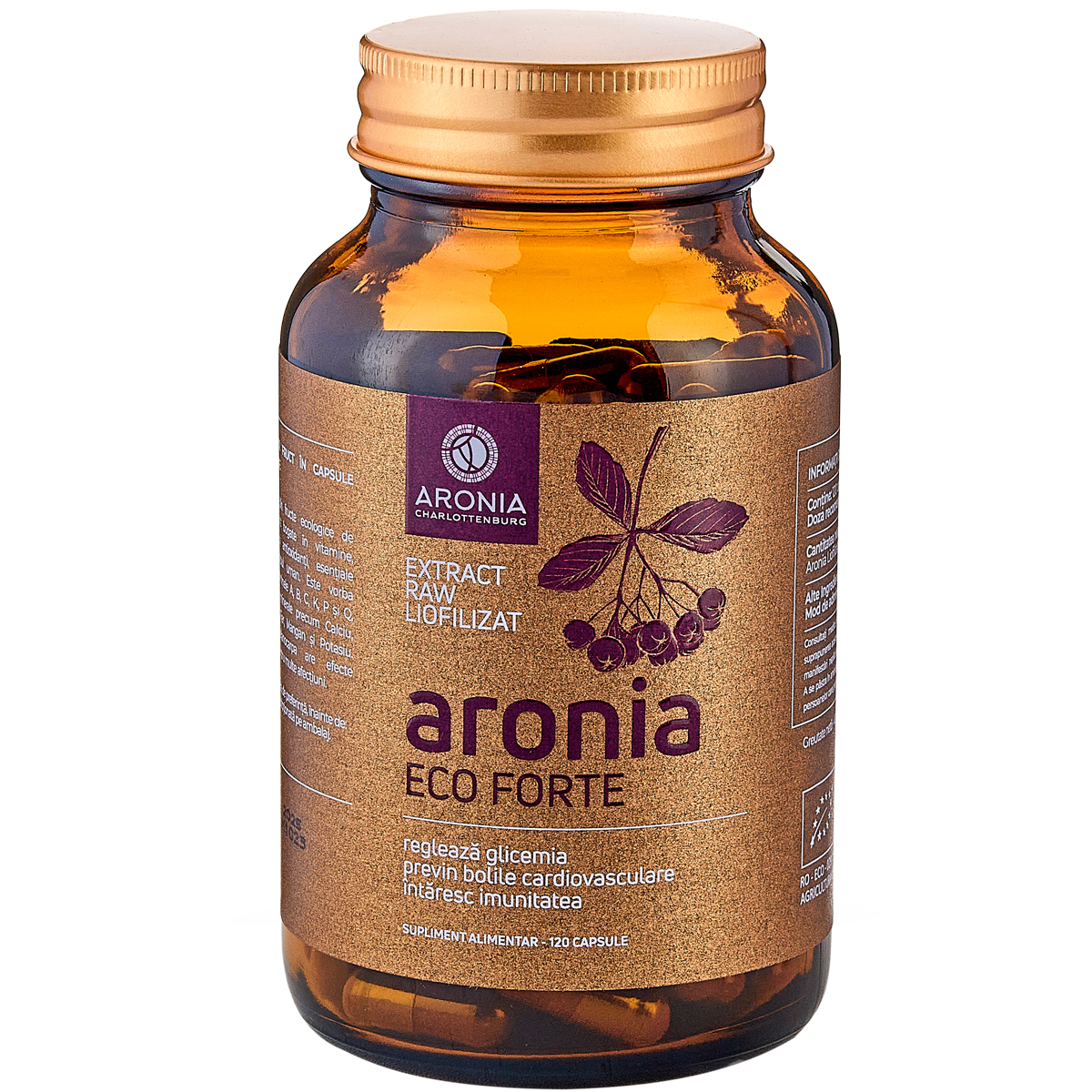 Aronia forte, 120 capsule, Aronia Charlottenburg