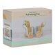 Jucarie de lemn cu roti si snur de tras Forest Friends, 18 luni+, Vulpe, Little Dutch 684711