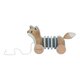 Jucarie de lemn cu roti si snur de tras Forest Friends, 18 luni+, Vulpe, Little Dutch 684710