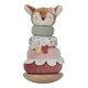 Jucarie din lemn si textil pentru stivuire Fairy Garden, 12 luni+, Little Dutch 684726