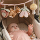 Jucarie senzoriala pentru carucior Fairy Garden, 0 luni+, Little Dutch 684748