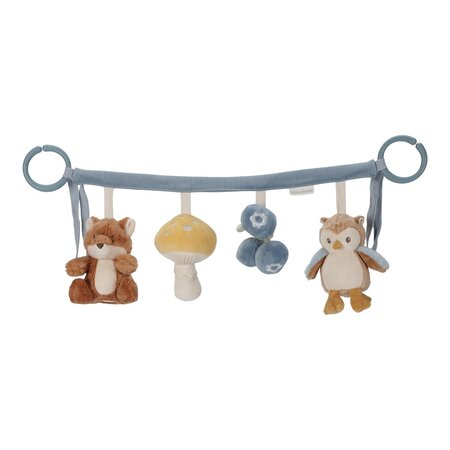 Jucarie senzoriala pentru carucior Forest Friends, Little Dutch