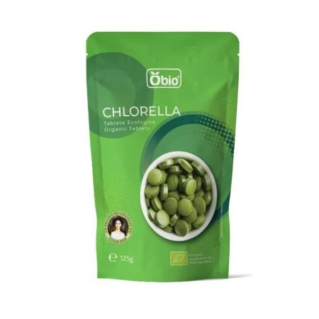 Chlorella Eco Tablete, 250 capsule, 125 gr, Obio