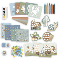 Cutie cu activitati creative Forest Friends, 3 ani+, Little Dutch