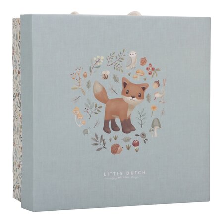 Cutie cu jucarii pentru bebelusi Forest Friends, 0 luni+, Little Dutch 684794