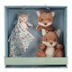 Cutie cu jucarii pentru bebelusi Forest Friends, 0 luni+, Little Dutch 684793