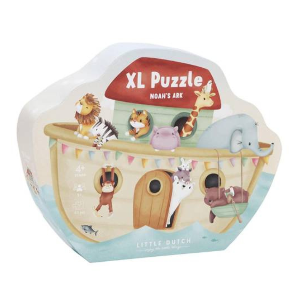 Puzzle XL, Arca lui Noe, 4 ani+, 44 piese, Little Dutch