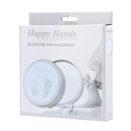 Kit amprenta 2D pentru bebelusi in cutie rotunda, Dooky 684882