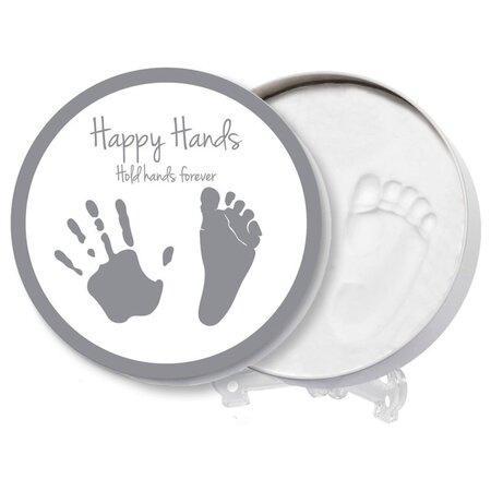Kit amprenta 2D pentru bebelusi in cutie rotunda, Dooky 684880