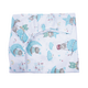 Set 2 cearsafuri bumbac, 120x60 cm, Bleu, Ursuleti in Balon, Fic Baby 684906