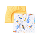 Set 2 cearsafuri bumbac, 120x60 cm, Galben, Comete, Fic Baby 684916