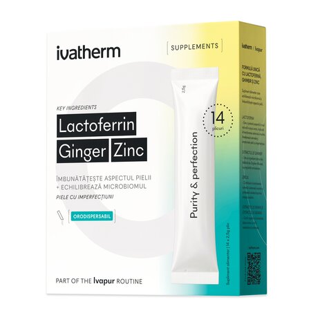 IVATHERM LACTOFERRIN GINGER ZINC PT.PIELEA ACNEICA 14 PLIC