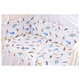 Set complet lenjerie 7 piese, 120x60 cm, Comete, Fic Baby 685047