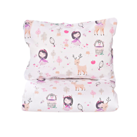 Set lenjerie 6 piese, 120x60 cm, Fetite