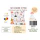 Set lenjerie 5 piese, 120x60 cm, Animalute, Fic Baby 763777
