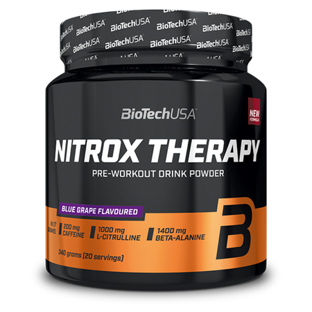 Nitrox Theerapy Blue Grape, 340 g, BioTech USA