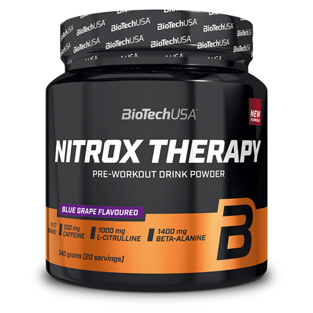 Nitrox Therapy Blue Grape, 340 g, BioTech USA