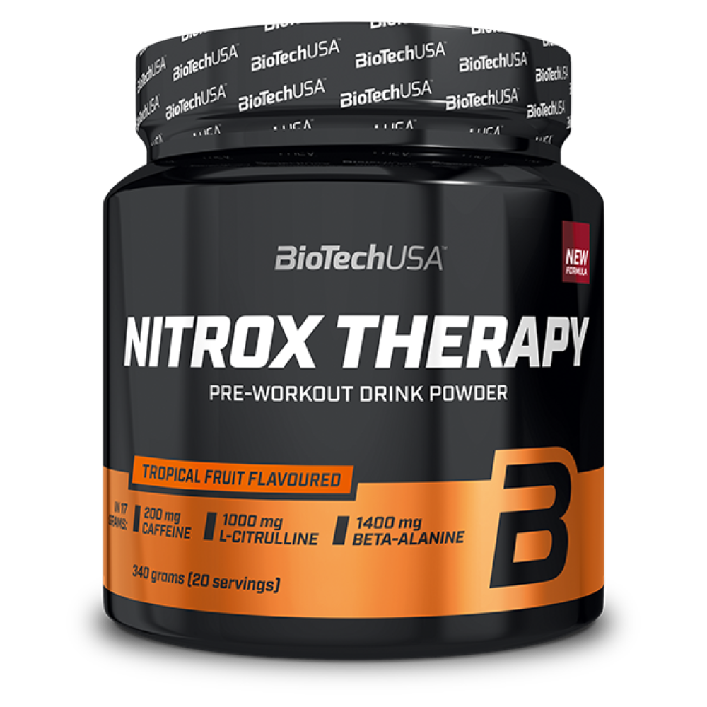 Nitrox Therapy Tropical Fruits, 340 g, BioTech USA