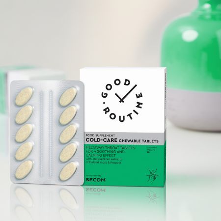 Cold Care, 10 comprimate de supt, Good Routine 777473