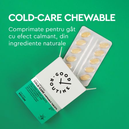 Cold Care, 10 comprimate de supt, Good Routine 777474