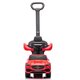 Masinuta pentru copii 3 in 1, 12-36 luni, Rosu, Mercedes C-Class Deluxe, Milly Mally 685195