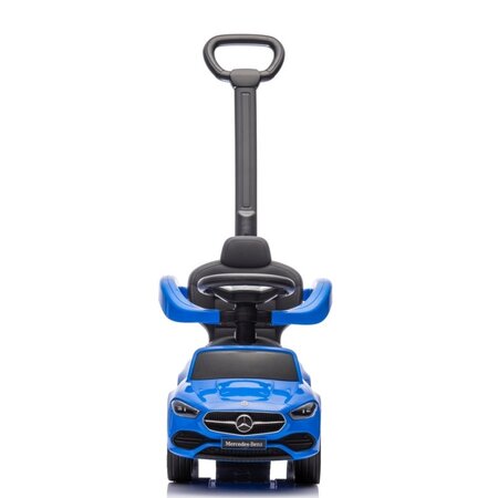 Masinuta pentru copii 3 in 1, 12-36 luni, Albastru, Mercedes C-Class Deluxe, Milly Mally 685215