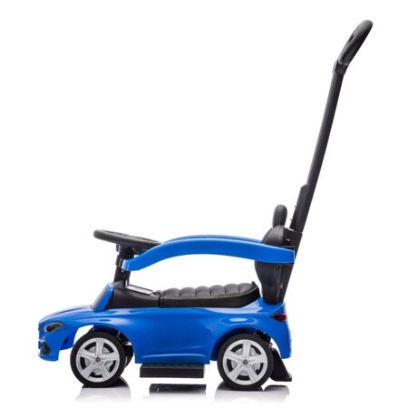 Masinuta pentru copii 3 in 1, 12-36 luni, Albastru, Mercedes C-Class Deluxe, Milly Mally 685206