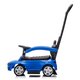 Masinuta pentru copii 3 in 1, 12-36 luni, Albastru, Mercedes C-Class Deluxe, Milly Mally 685206
