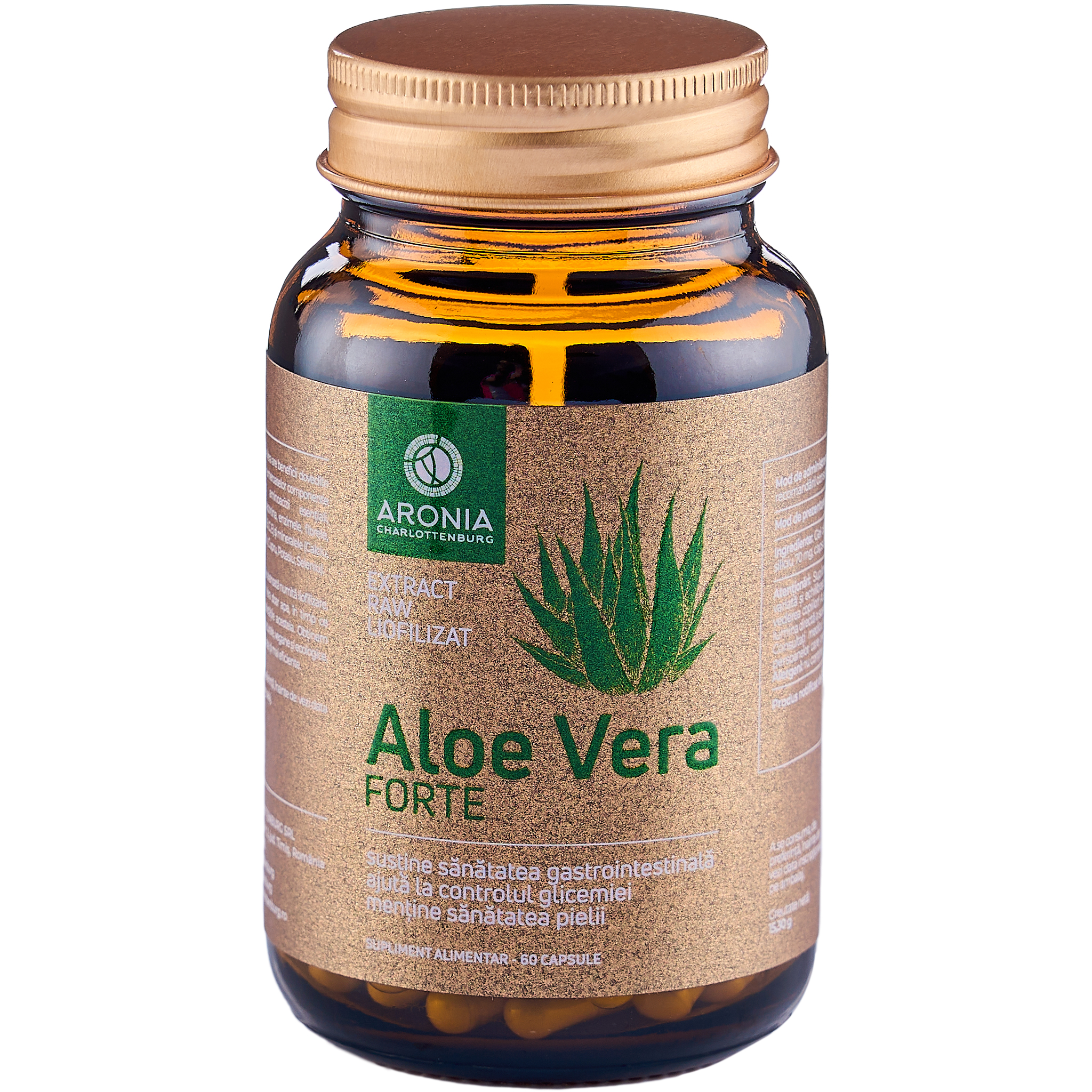 Aloe Vera Forte, 60 capsule, Aronia Charlottenburg