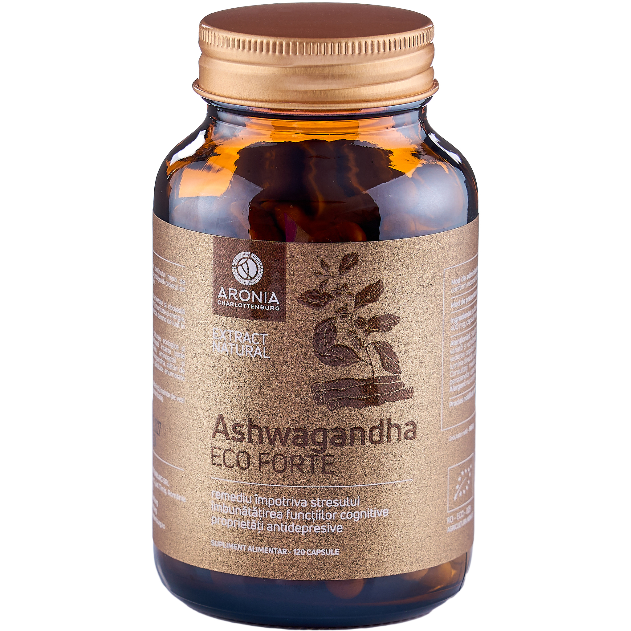 Ashwagandha Forte, 120 capsule, Aronia Charlottenburg