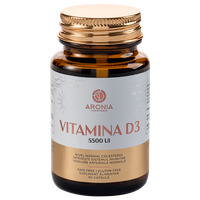 Vitamina D3, 5500UI, 60 capsule moi, Aronia Charlottenburg