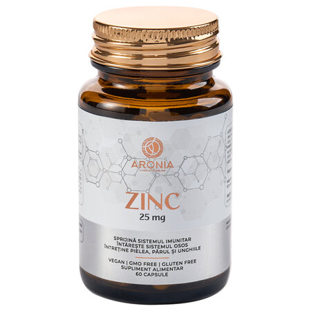 ARONIA CHARLOTTENBURG ZINC 25 MG 60 CPS